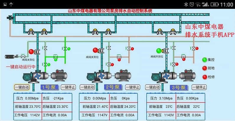 礦用自動排水系統手機APP